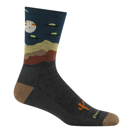 Men's Spaced Out Micro Crew Lightweight Hiking Socks