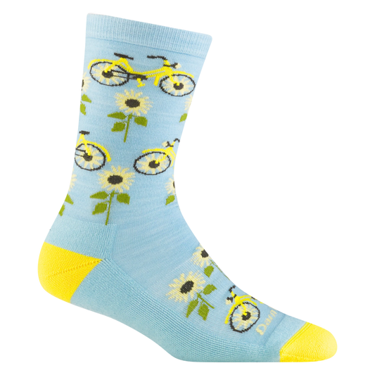 Women's Sun Pedal Crew Lightweight Lifestyle Sock-Last Chance