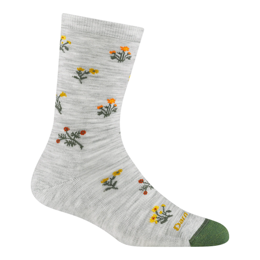 Women's Wildflower Crew Lightweight Lifestyle Socks