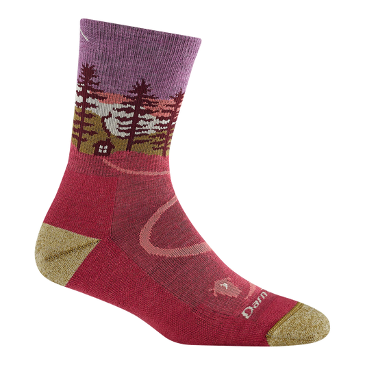 Women's Northwoods Micro Crew Midweight Hiking Socks
