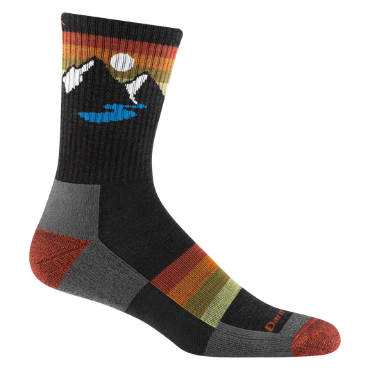 Men's Sunset Ridge Micro Crew Lightweight Hiking Socks