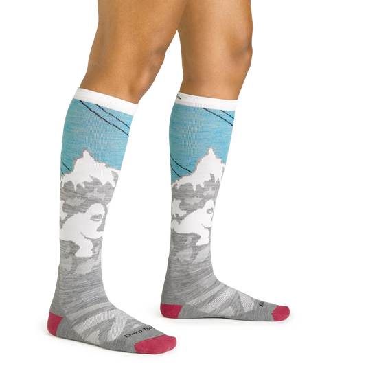 Women's Yeti Over-the-Calf Midweight Ski & Snowboard Socks