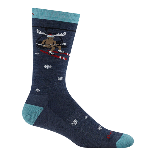 Unisex Moose On The Loose Crew Lightweight Lifestyle Socks