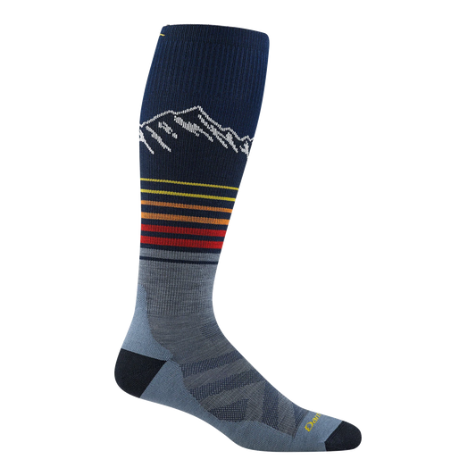 Men's Steep Lines Over-the-Calf Lightweight Ski & Snowboard Socks