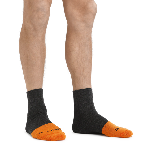 Men's Steely Quarter Midweight Work Socks