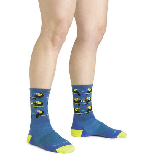 Women's Toco Loco Micro Crew  Ultra-Lightweight Running Sock-Last Chance