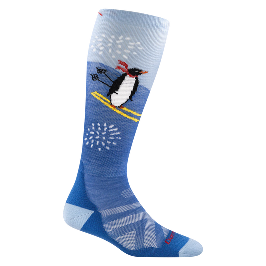 Kids Penguin Peak Over-the-Calf Midweight Ski & Snowboard Socks
