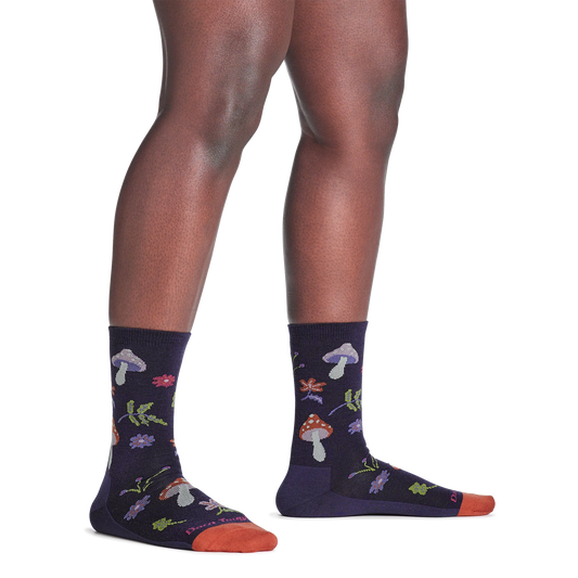 Women's Shroom Bloom Crew Lightweight Lifestyle Socks